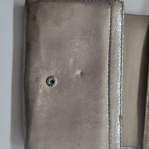 2 pc Coach Metallic Silver Shoulder Bag - Picture 11 of 11
